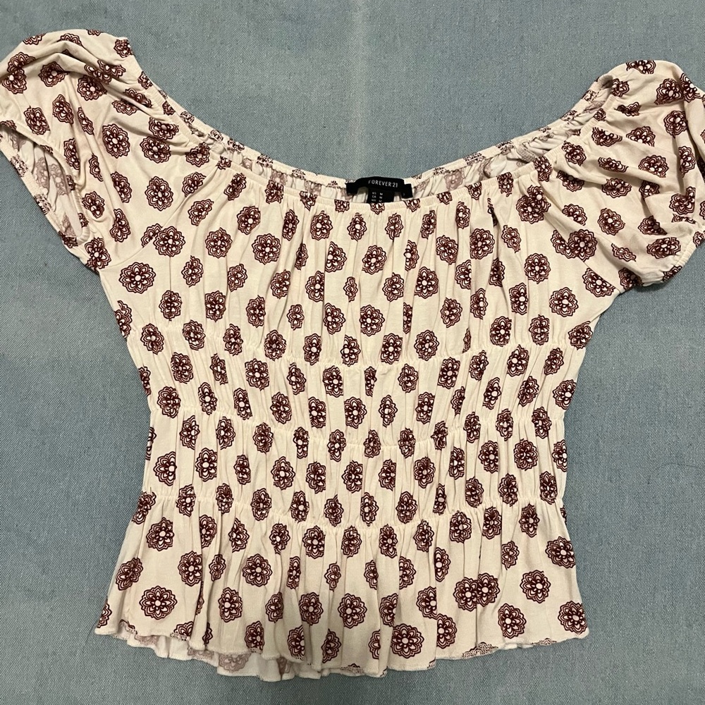 Off the shoulder top